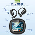 HTC Bluetooth Headset Surround Sound Hi-Fi Stereo Comfort Fit Lightweight Open Ear for Sport Running Wireless Earbuds NE58