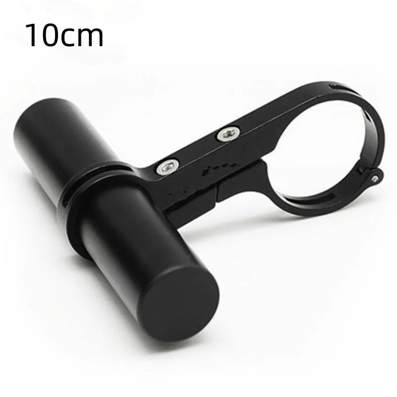 10/20/30cm Bicycle Handlebar Extended Bracket MTB Headlight Mount Extented Bar Road Mountain Bike Handlebar Extender Rack Parts