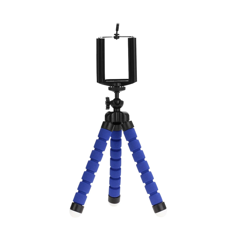 Trípode para teléfono y cámara móvil, soporte con pinza para smartphone, monopie, trípode de pie, trípode mini pulpo Stativ para teléfono