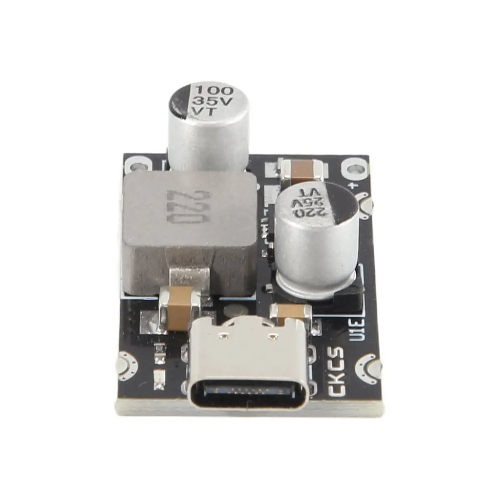 Compatible 65W 8-32V DC to USB Type C PD 3.0 QC3 Fast Charge Step-Down Power Module Mobile Phone Quick Charge Adapter Module