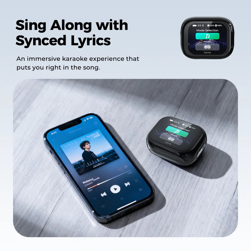 HTC NE68 Wireless Bluetooth Headphones With Microphone AI Translator TWS HiFi Sound Earbud Noise Reduction IOS Android PC