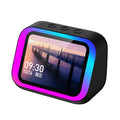 AI-Bluetooth-højttaler 5.4 med AI-stemmeassistent, HD-berøringsskærm, elektronisk album, vækkeur, håndfri opkald og 4-tommers skærm