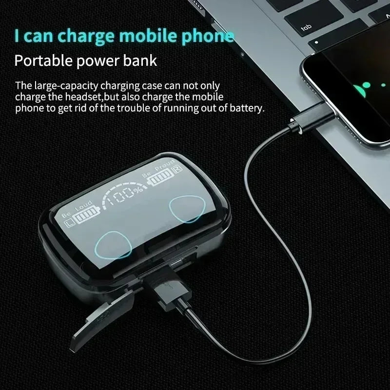 Écouteurs sans fil M10 Bluetooth, oreillettes étanches, écouteurs de sport pour Huawei iPhone OPPO Xiaomi, casque de musique TWS