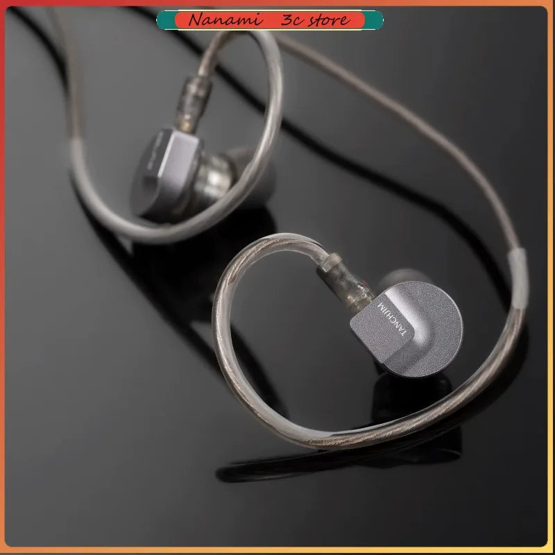Écouteurs intra-auriculaires filaires TANCHJIM OLA2 avec pilotes hybrides, connecteur 3,5 mm/4,4 mm/Type-C, casque HiFi professionnel, cadeaux