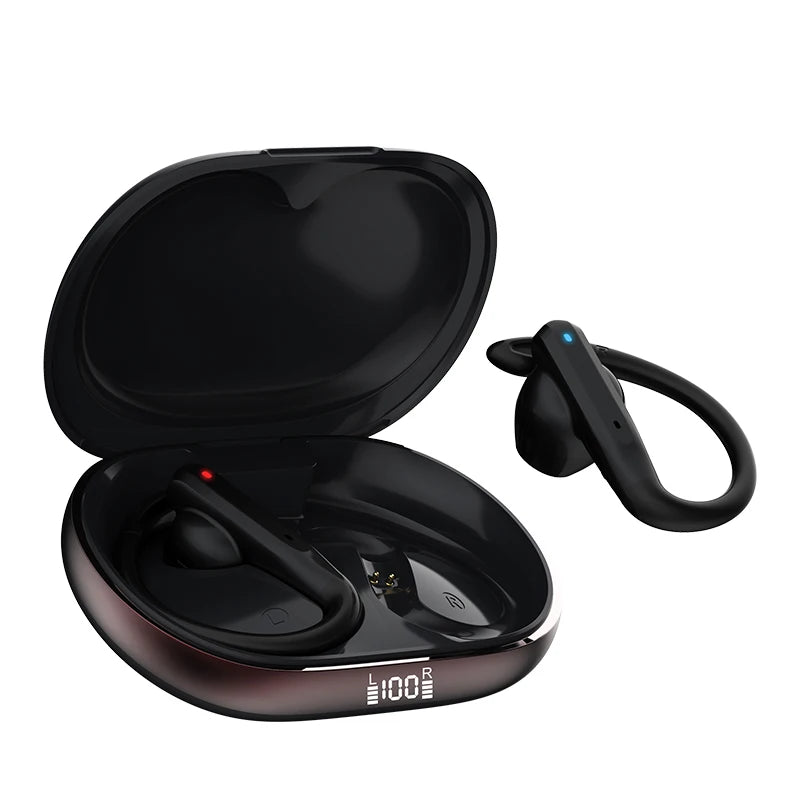Latest Headphone Tws Dual Mic Enc Ows Hands Free Ireless Open Ear Noise Reduction Running Sports Earbuds Audifonos