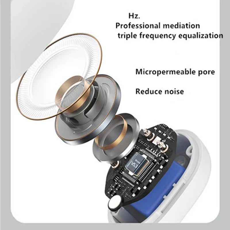 Clip d'écouteurs Écouteurs Bluetooth sans fil Casque à conduction osseuse TWS de haute qualité Auriculaires sport Réduction du bruit avec micro