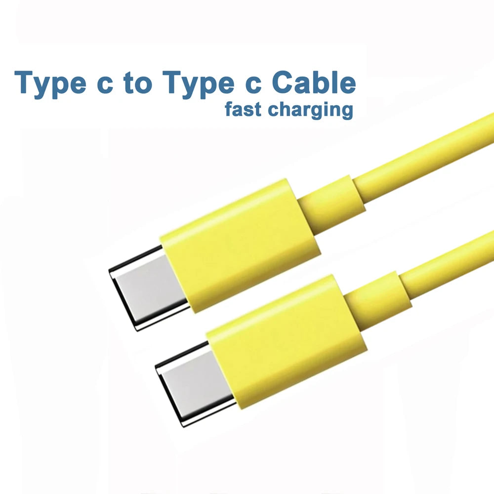 Câble de charge rapide USB C vers USB Type C 60W PD pour iPhone 15 15 Pro Huawei Samsung Xiaomi Câble de données Noir Blanc 1M 2M 3M