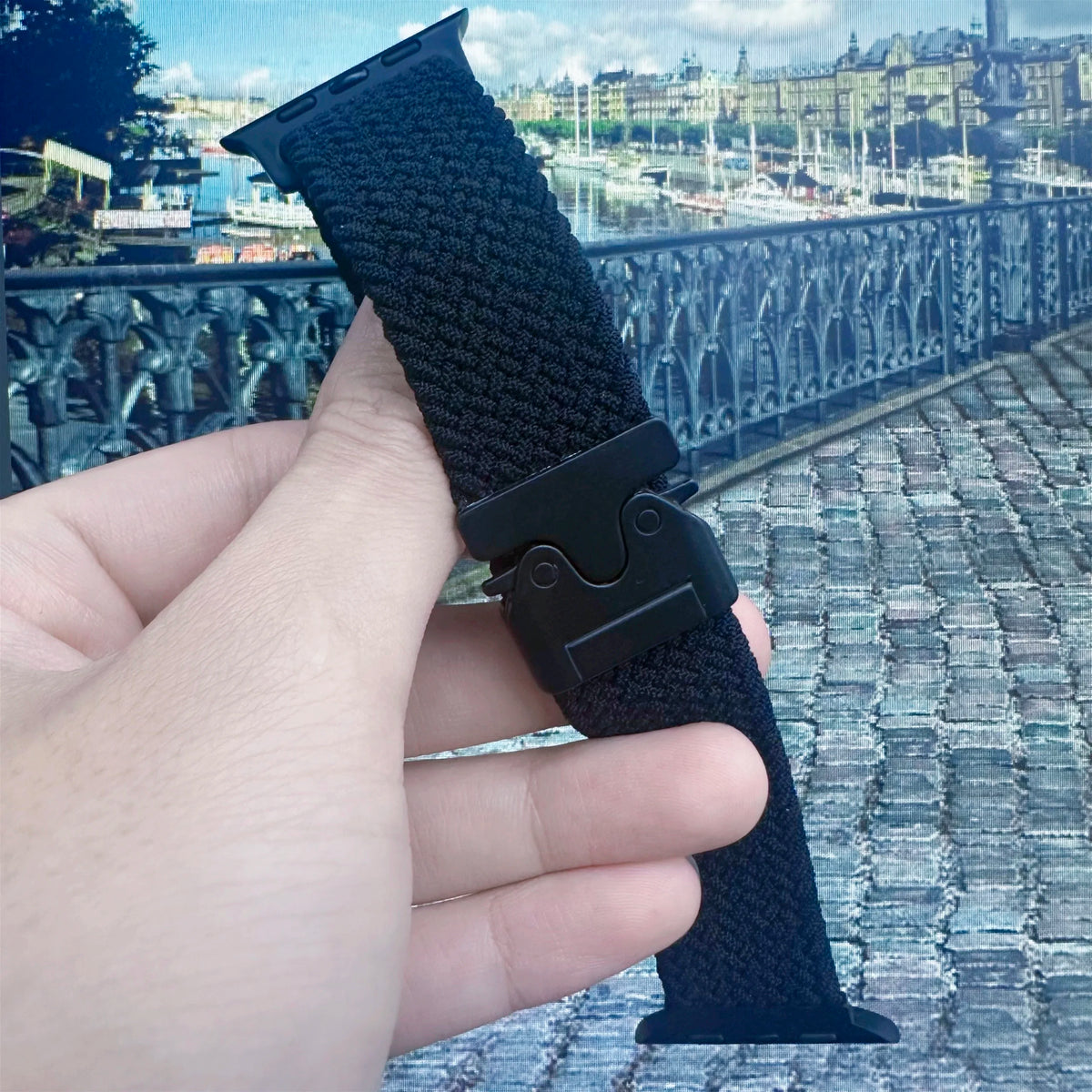 Strap For Apple Watch Band 46mm 44mm 42mm 40mm 45mm 41mm 38mm Correa Parachute Bracelet IWatch Series 10 9 8 7 6 SE Ultra 2 49mm