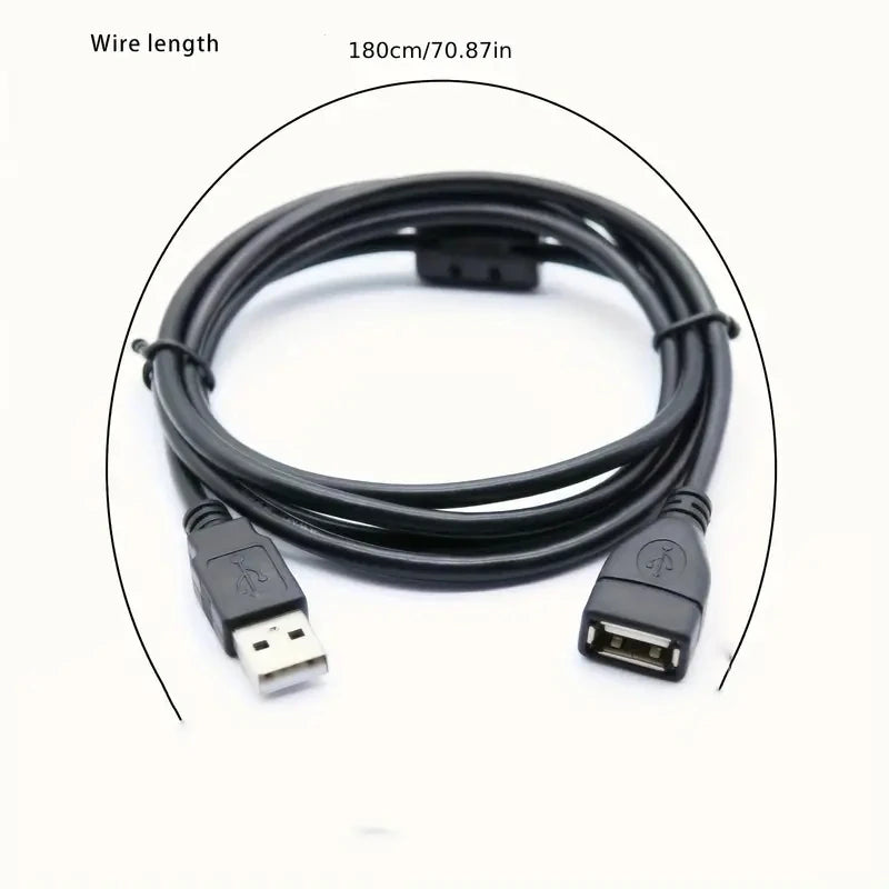 0.5/1/2/3/5 M USB-forlængerkabel 3.0, datakabel til bærbar computer, TV og SSD, USB 3 0-hanstik til hunstik, computer-, kamera- og printerforbindelse