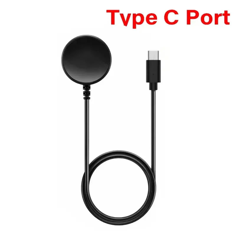 For Samsung Galaxy Watch 7/6/6 Classic/5/5 Pro/4/4 Classic Chargers USB-C Charger Smart Watch Accessories Replacement Charger