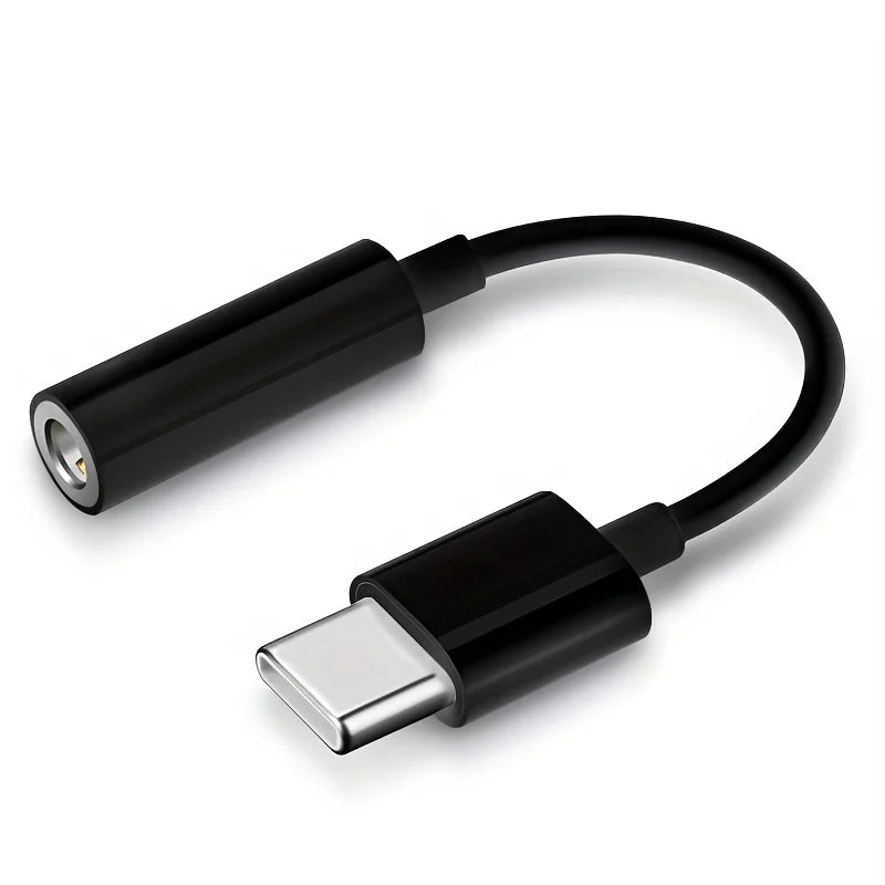 Type C To 3.5mm Aux Adapter USB Type-c 3 5 Jack Audio Cable Earphone Converter for Sumsang Xiaomi Redmi Poco LG Huawei OnePlus