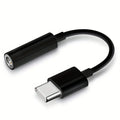 Type C To 3.5mm Aux Adapter USB Type-c 3 5 Jack Audio Cable Earphone Converter for Sumsang Xiaomi Redmi Poco LG Huawei OnePlus