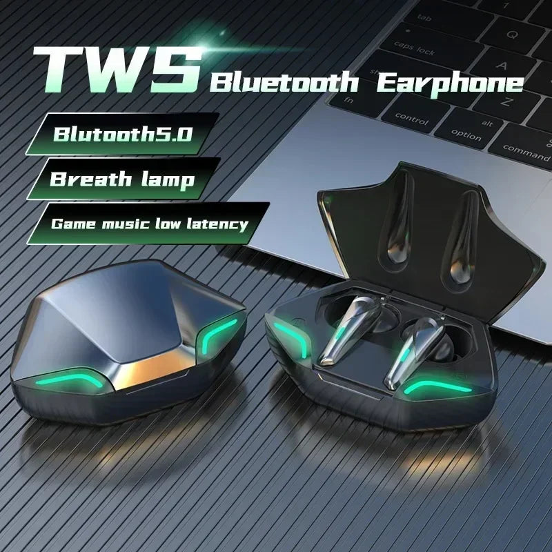X15 Pro Gaming Wireless bluetooth Headset TWS 5.3 Stereo Earbuds Low Latency Earphones Bluetooth With Mic for smartphones