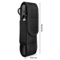 LED Flashlight Protective Case Outdoor Waist Flashlight Leather Cases Cycling Flashlight Storage Bag  for Outdoor Hiking Hunting