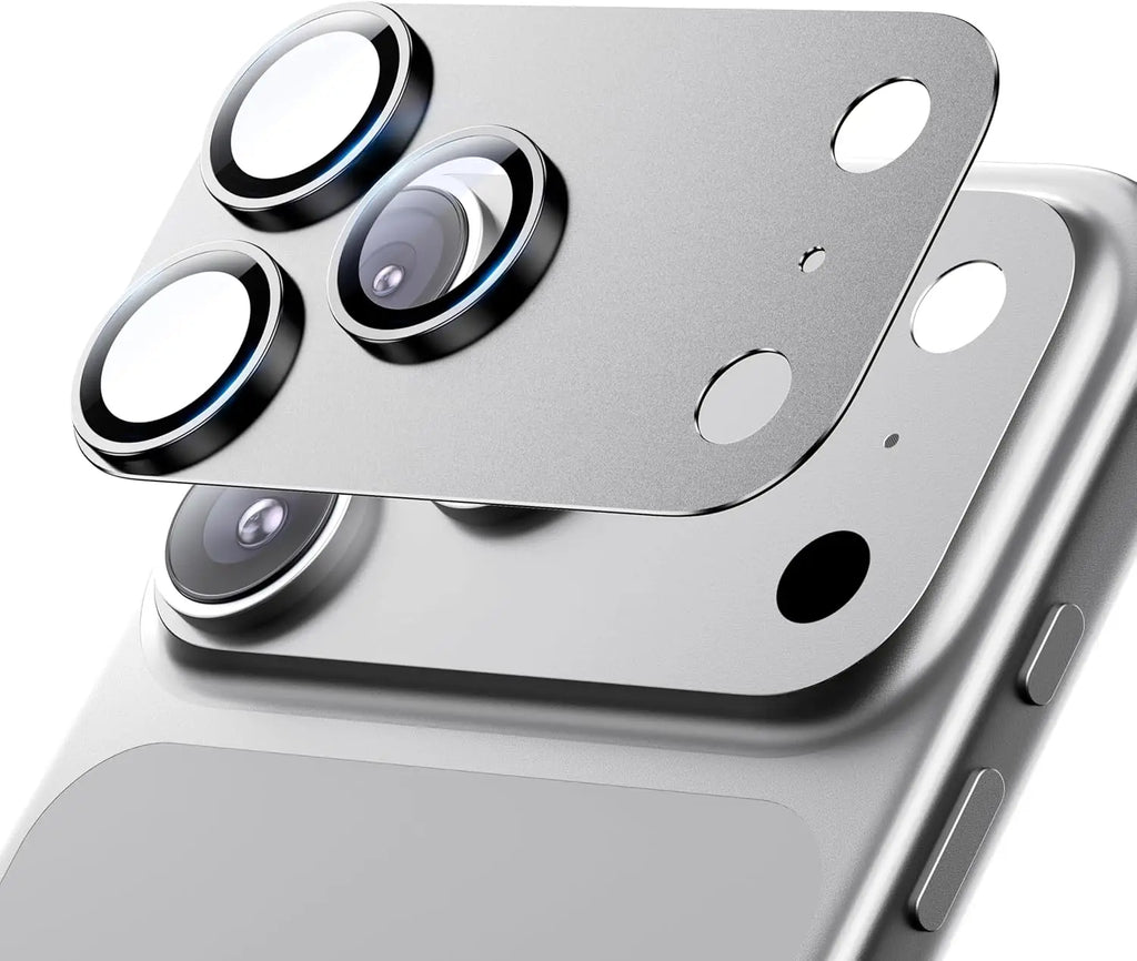 For Phone 17 Pro Max 17 Pro Camera Lens Protector Strong Adsorption Metal Ziai Glass Camera Screen Full Protective Cover