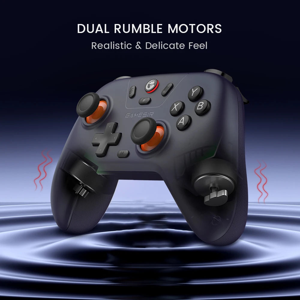 GameSir Nova Lite kabelloses Gamepad, Spielecontroller für Switch, Android, iOS, PC und Steam-Spiele mit Hall-Effekt-PC-Joysticks