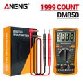 ANENG DM850 Smart Multimeters Professional Automatic AC/DC Votage Tester 1999 Counts Ohm Ammeter Detector ResistanceTest Tool