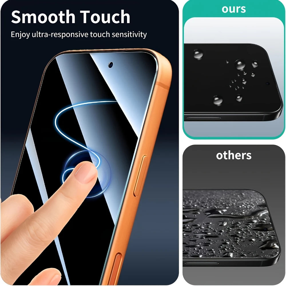 NNBILI 1PCS Anti-Spy Glass,for iPhone 18 17 16 15 14 13 12 11 Pro Max 12 13 Mini 18 16 17 Pro X XS XR  Privacy Screen Protector