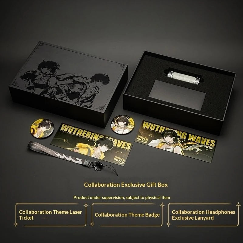 [Pre-Sale] Originale Wuthering Waves Rover-øretelefoner, Kurogame-cosplaykostume, anime-doujin, Halloween-hovedtelefoner og gaver