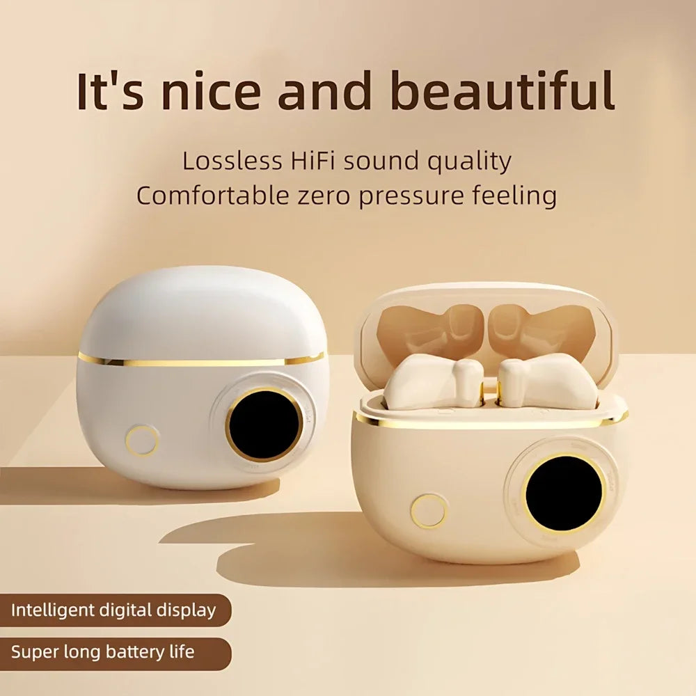Casque Bluetooth sans fil Lenovo TWS avec affichage LED, étanche, réduction de bruit, écouteurs sport stéréo à annulation de bruit
