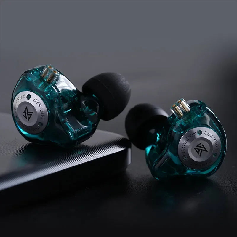KZ EDX PRO X dynamiske øretelefoner, HIFI-bas, earbuds til sport og musik med støjreduktion, headset, KZ EDX PROX ZSTX ZSN PROX EDC EDA ZVX