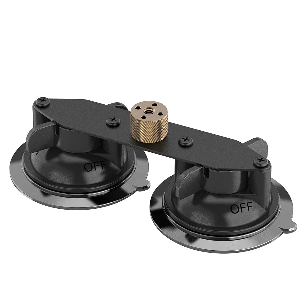 Suction Car Mount for Insta360 x4, x3, x2, x,One RS,R for GoPro Camera 5 in 1 Suction Mount Kit for Action Cameras Selfie Stick