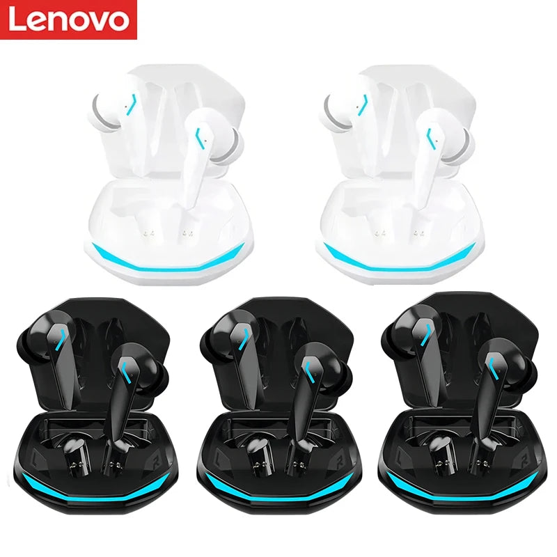 Auriculares Bluetooth Lenovo GM2 PRO para videojuegos, 5.3, auriculares deportivos de modo dual, llamadas HD, reducción de ruido, con micrófono, auriculares musicales