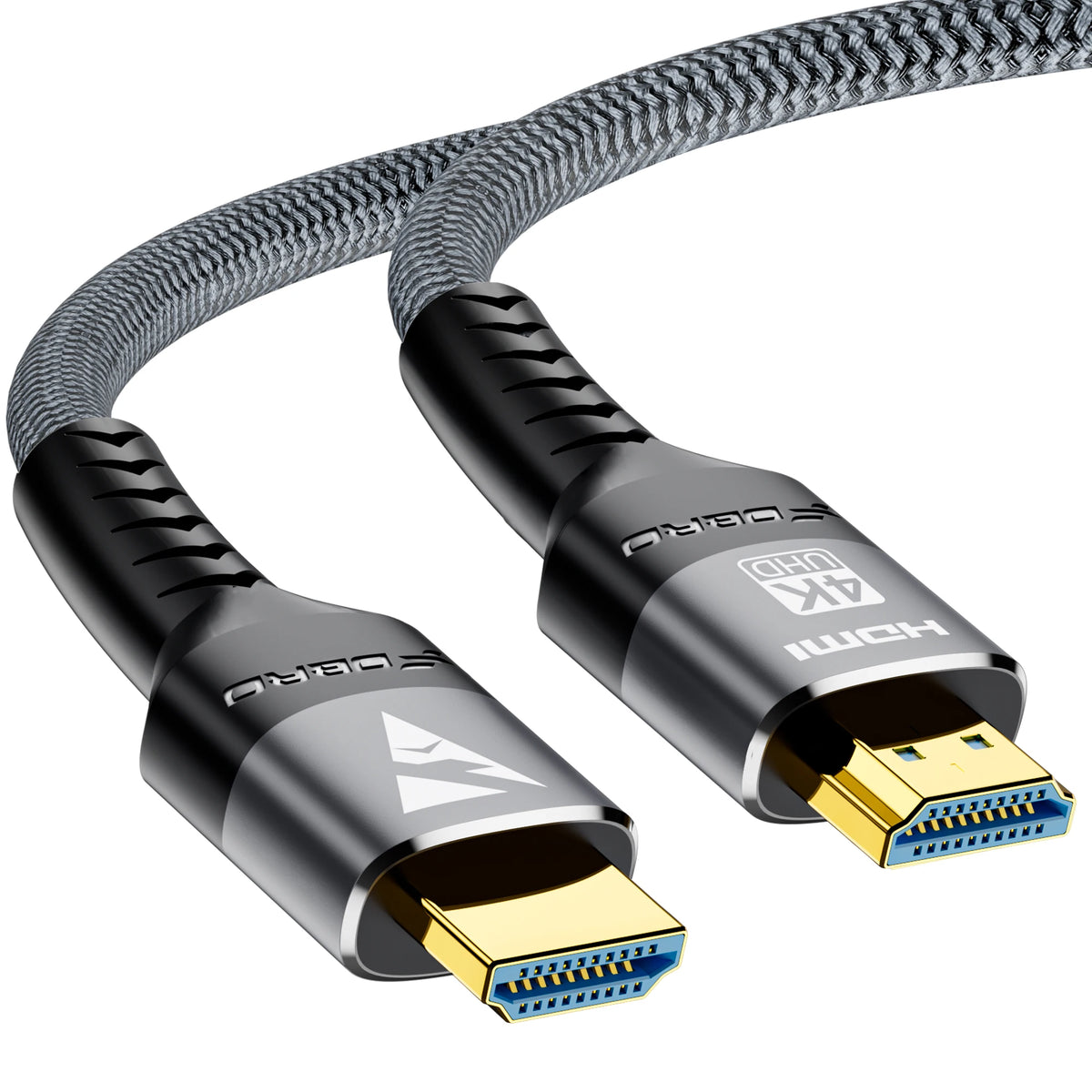 8K HDMI-kabel 2.1, 48Gbps, højhastigheds flettet HDMI-ledning, 4K@120Hz, 8K@60Hz, DTS:X, HDCP 2.2 og 2.3, HDR 10 til kompatible bærbare computere og PS5
