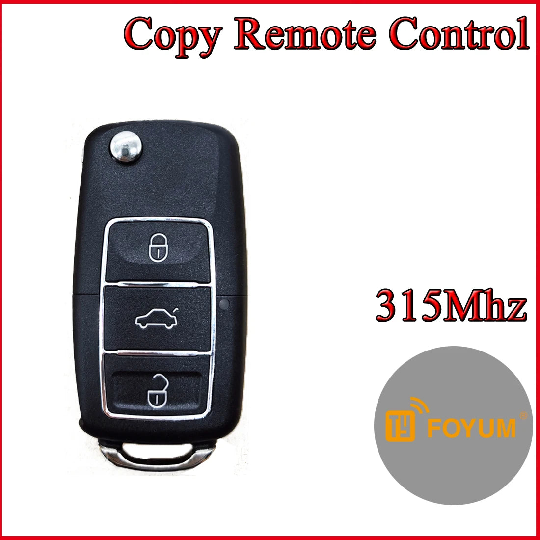 433Mhz Cloning Remote Control For Car Key Learning Fixed Code Face to Face Wireless Control Transmitter Portable Duplicator