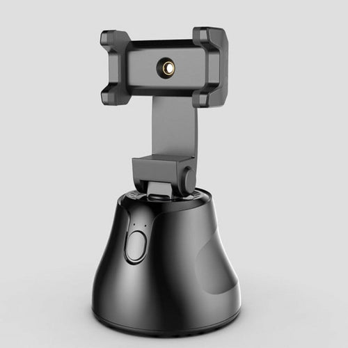 Revolving Follow Me Auto Selfie Holder with 360-degree rotation and face recognition technology for effortless selfies.