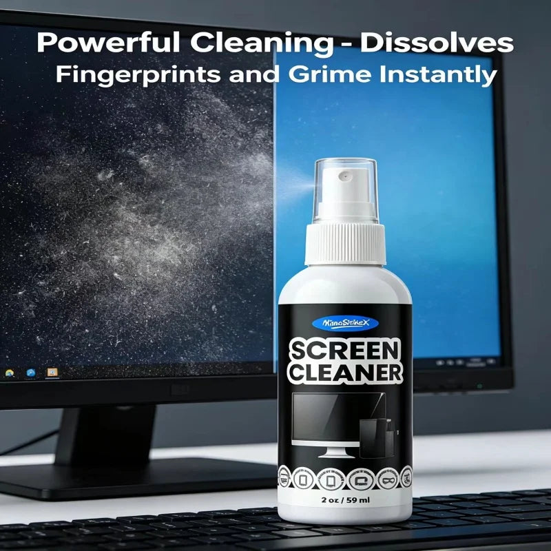 KineShineX Screen Cleaner Effectively Cleans Oil and Stains on Screens is Convenient and Easy to Use and is Suitable for Screen