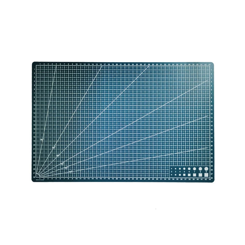 Tapis de découpe A3 en PVC, tapis de table en cuir, processus anti-découpe, sculpture double face, processus DIY pour étudiants, tapis auto-cicatrisant 45×30x0,09cm