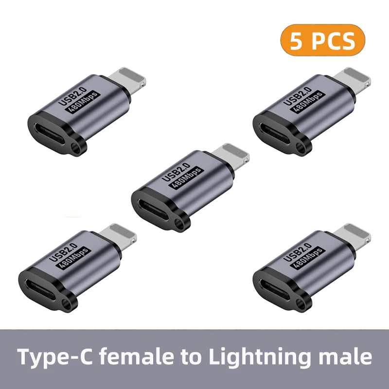 USB C Adapter Type C Female to Micro to Mini USB Male Converter IPhone14 13 Xiaomi Samsung iOS Male Charger Adapter