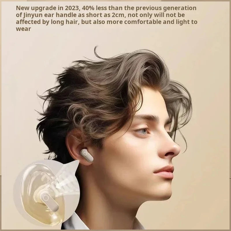 XGSHOW M21S, auriculares Bluetooth TWS inalámbricos de alta calidad de sonido HiFi, con batería de duración ultralarga, intraaurales de medio ajuste, mini y portátiles