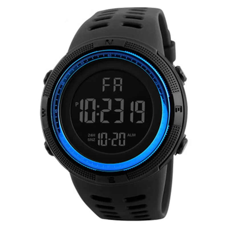 Electronic Watch For Men Military Sports Watches Luminous Multifunction LED Digital Wristwatch for Man, Kids, Boys, Students, Teens
