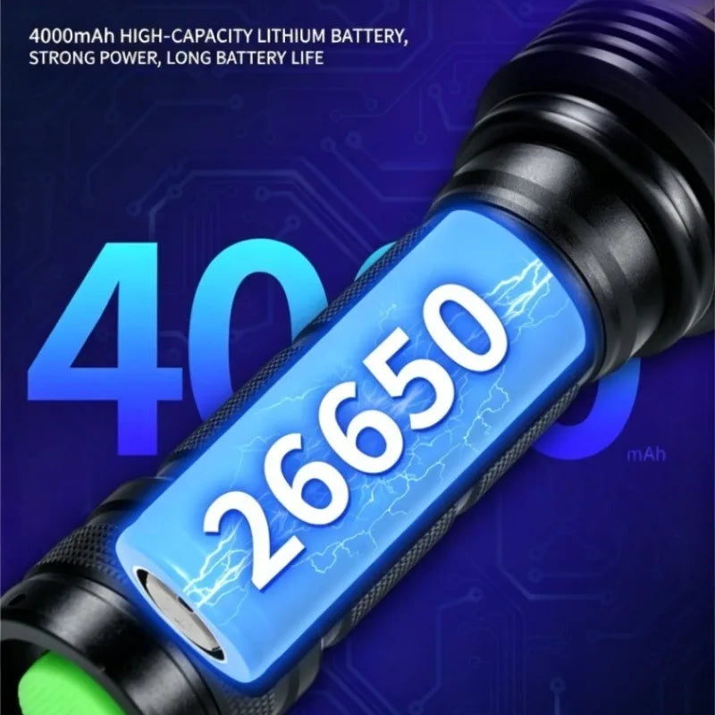 Linterna UV de 365 nm, lámpara de luz morada con espejo negro, LED de luz negra para curado, tiña de gatos, manchas de orina de mascotas, marcas y revisión de escorpiones