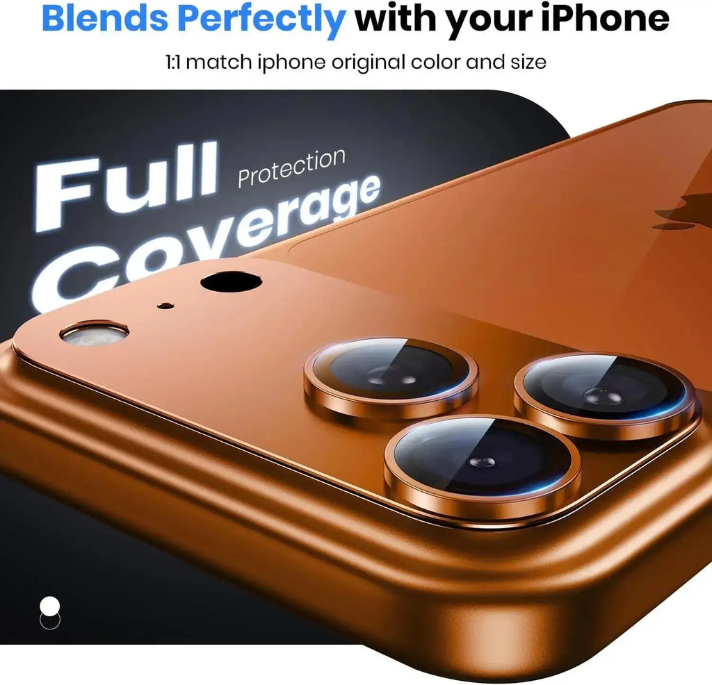 For Phone 17 Pro Max 17 Pro Camera Lens Protector Strong Adsorption Metal Ziai Glass Camera Screen Full Protective Cover