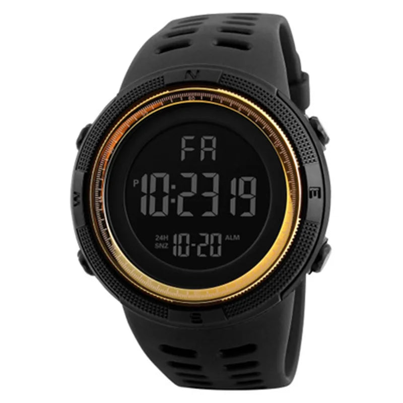 Electronic Watch For Men Military Sports Watches Luminous Multifunction LED Digital Wristwatch for Man, Kids, Boys, Students, Teens