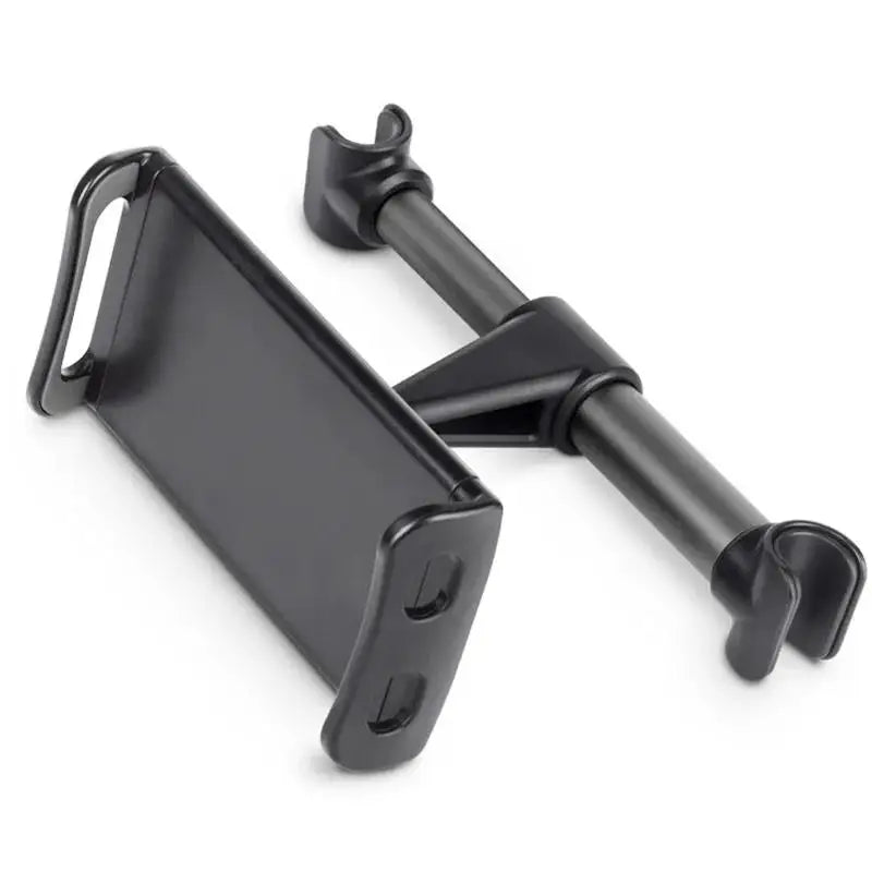 Soporte telescópico para teléfono o tableta del reposacabezas del coche, giratorio, para el asiento trasero, soporte universal y accesorios