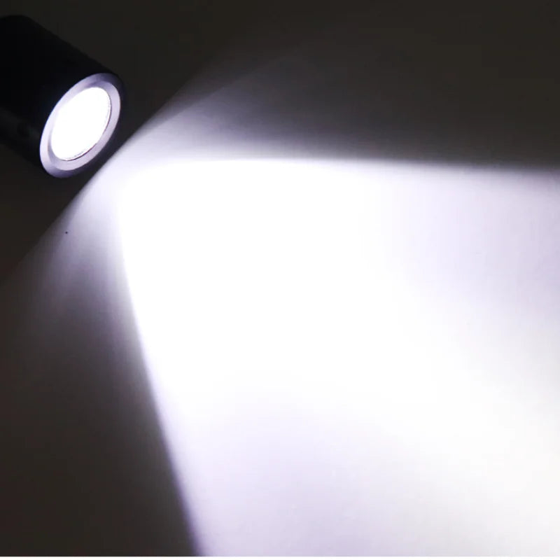 Ny T6 LED-dykkelygte med lang rækkevidde til undervandsarbejde og fotografering, aluminiumskabinet, drejekontakt og dykkerlampe