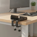 Soporte de escritorio para simulador de carreras, de alta resistencia, soporte de montaje universal para escritorio, con ahorro de espacio, para jugadores