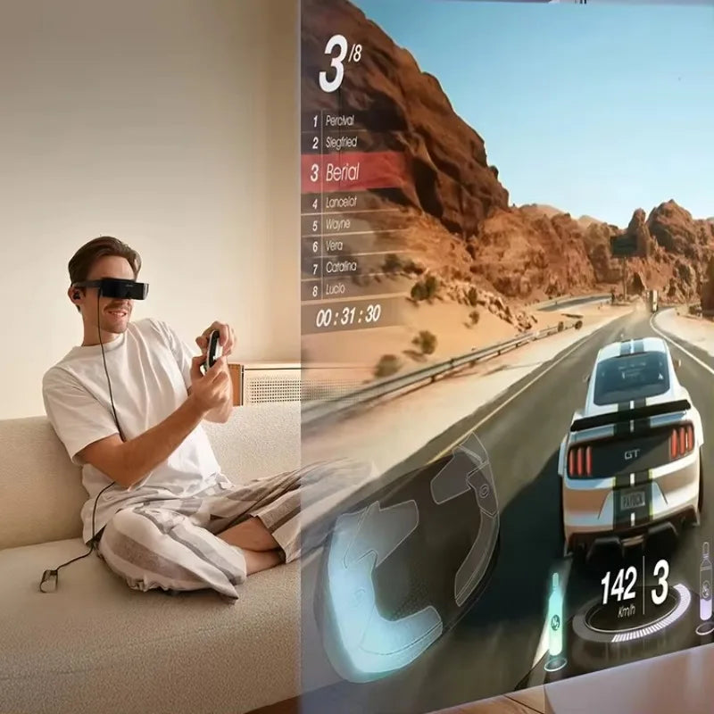 Space VR Game Giant Screen Virtual Reality Smart Glasses Head Mounted Display Immersive 3D Private Cinema Gaming Hardware