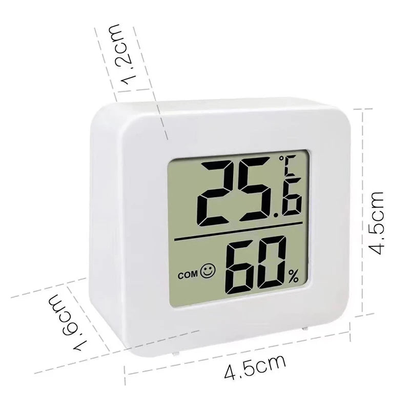 LCD Digital Thermometer Hygrometer Indoor Room Electronic Temperature Humidity Meter Sensor Gauge Weather Station For Home
