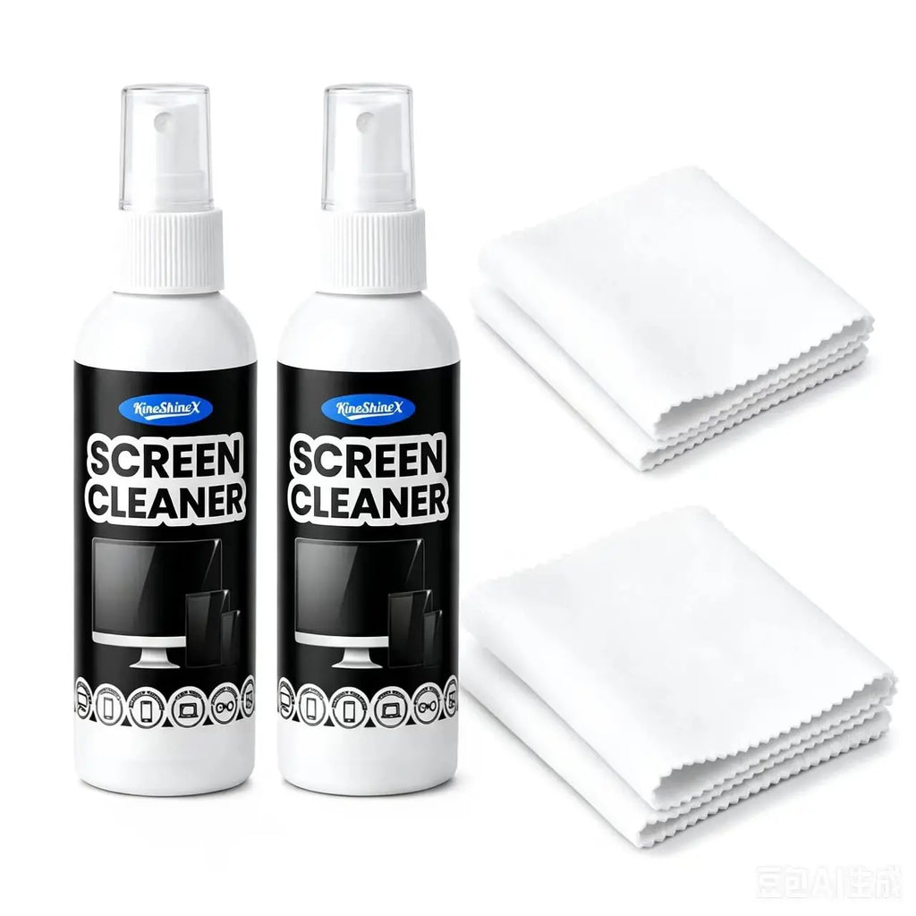 KineShineX Screen Cleaner Effectively Cleans Oil and Stains on Screens is Convenient and Easy to Use and is Suitable for Screen