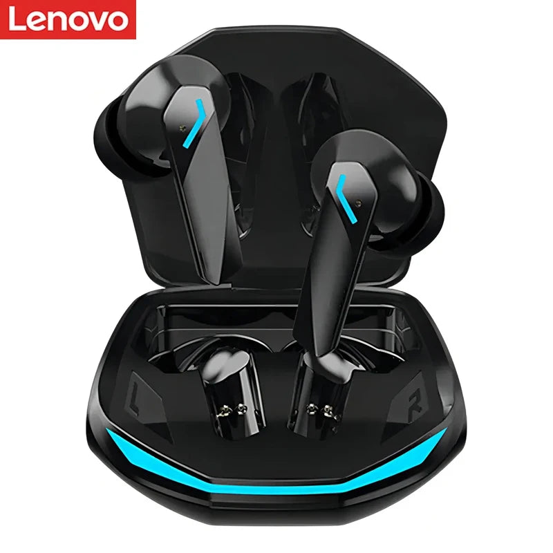 Auriculares Bluetooth Lenovo GM2 PRO para videojuegos, 5.3, auriculares deportivos de modo dual, llamadas HD, reducción de ruido, con micrófono, auriculares musicales
