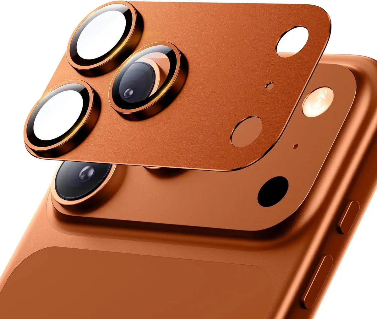 For Phone 17 Pro Max 17 Pro Camera Lens Protector Strong Adsorption Metal Ziai Glass Camera Screen Full Protective Cover