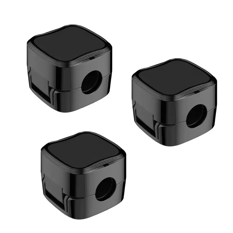 3-12 stk./sæt magnetiske kabelclips, justerbar ledningsholder under skrivebordet, organiseringsholder til kabelstyring