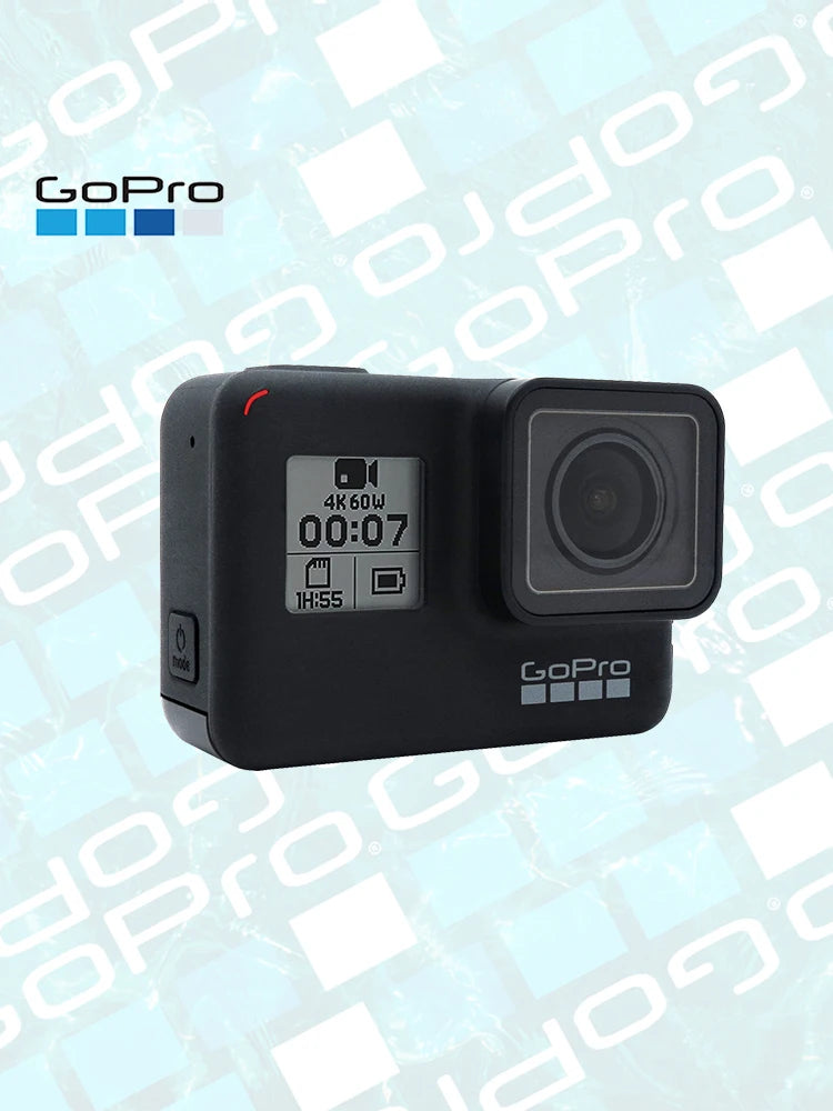 GoPro Hero 7 Black original specialpakke, actionkamera, Go Pro Hero7 Sport, 12 MP-fotos, livestreamingkamera, 4K 60 fps, 1080P 240 fps