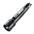 Multifunktionel LED-lommelygte med zoom, COB-sidelys, genopladelig powerbank, bærbar og vandtæt fakkel til udendørs camping og vandring
