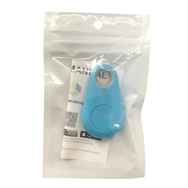 Mini GPS-locator med tyverialarm, smart Bluetooth-kompatibel tracker til pung og nøglering, hunde-, kæledyrs- og børnesporing, nøglefinder